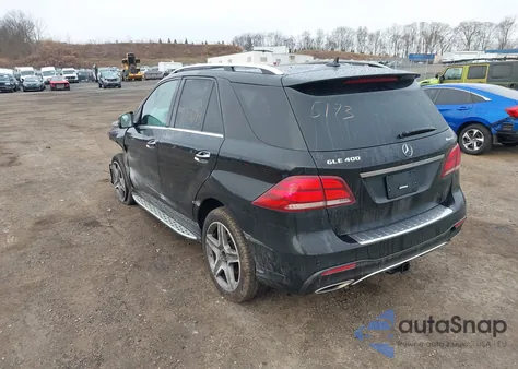 2017 Mercedes-Benz Gle 400 4Matic from USA, damaged, VIN 4JGDA5GB7HA880652